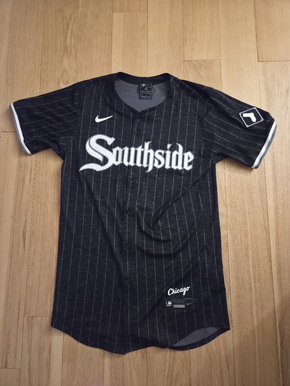 Nike Chicago White Sox City Connect Authentic Collection Jersey Size 40 NWOT